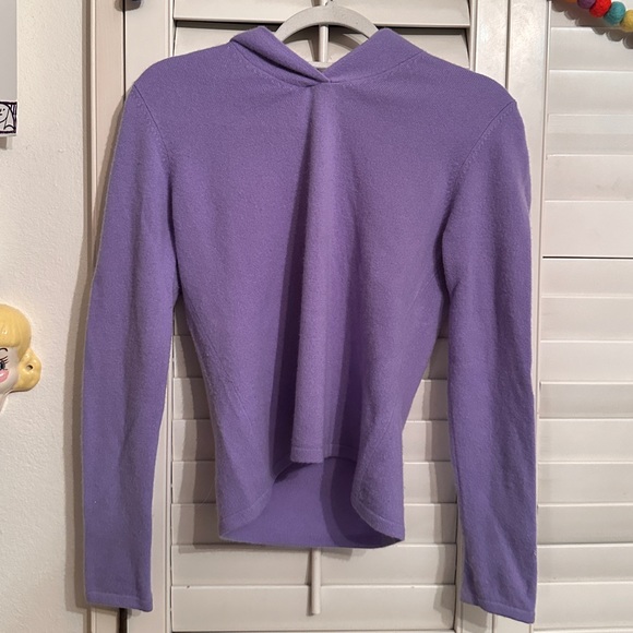 Vintage Cashmere Valerie Stevens Purple Sweater - Picture 1 of 3